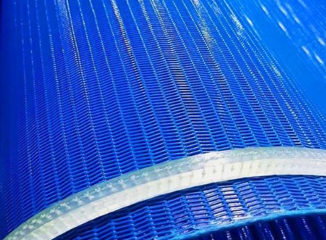 Malla filtrante azul